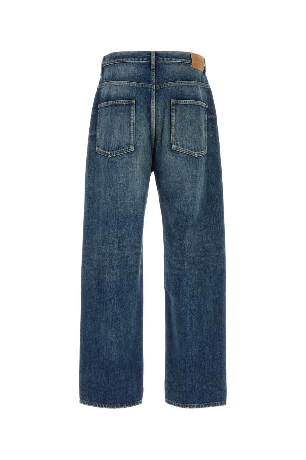 SAINT LAURENT HIGH RISE STRAIGHT L For Men Exterior: 100% Cotton