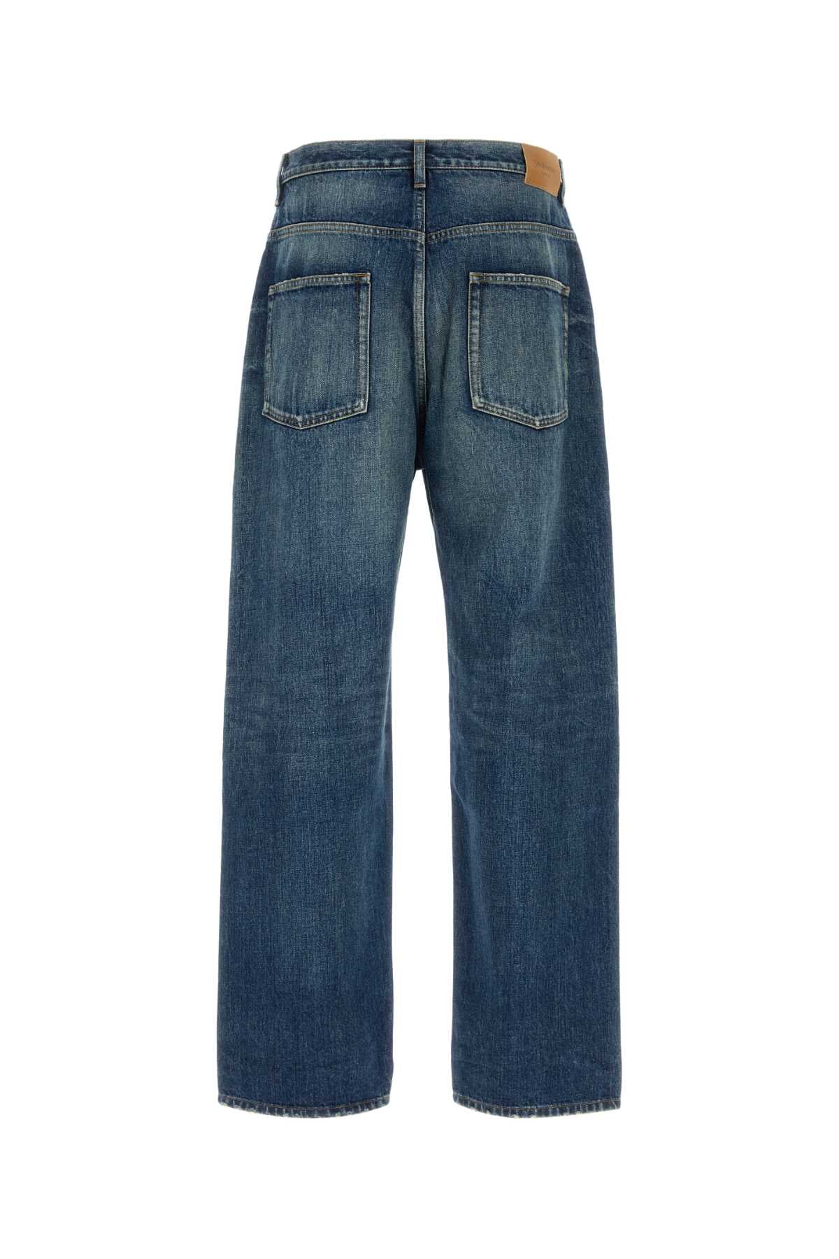 SAINT LAURENT HIGH RISE STRAIGHT L For Men Exterior: 100% Cotton