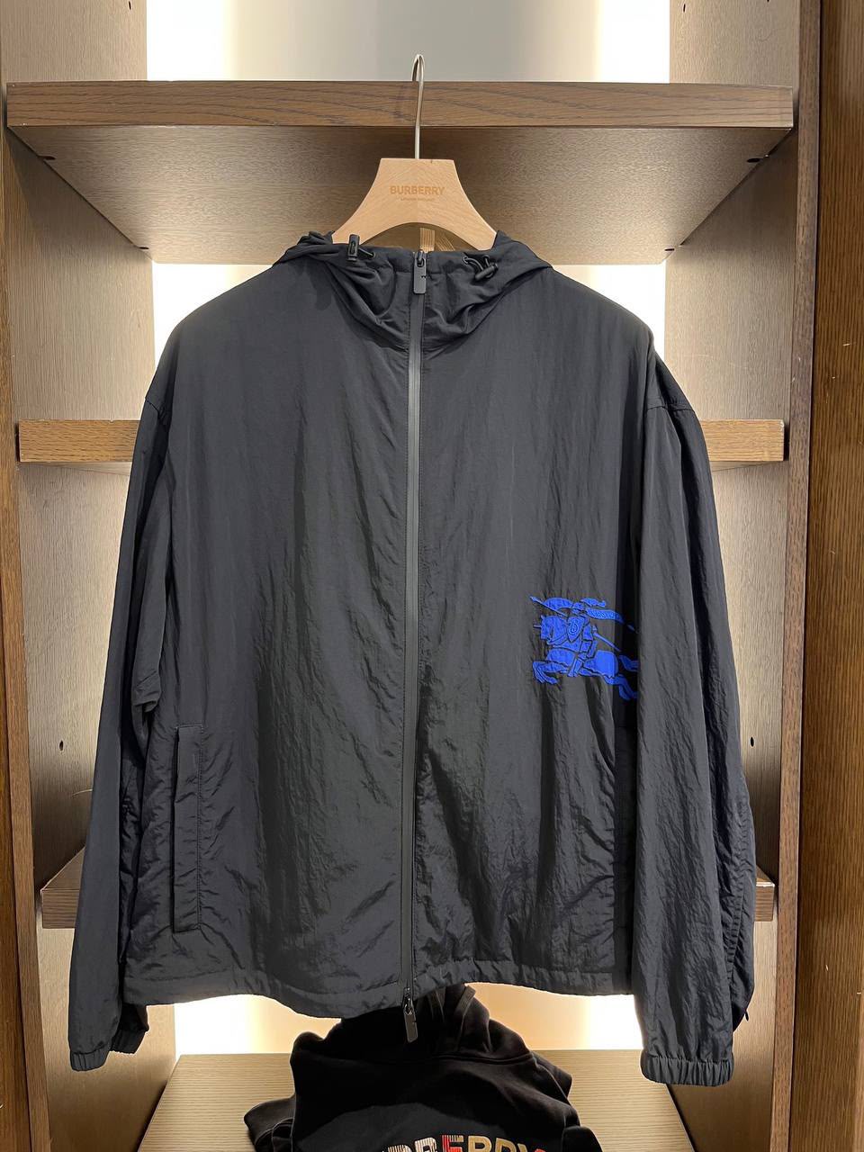 Equestrian Knight Design Lightweight Hooded Jacket