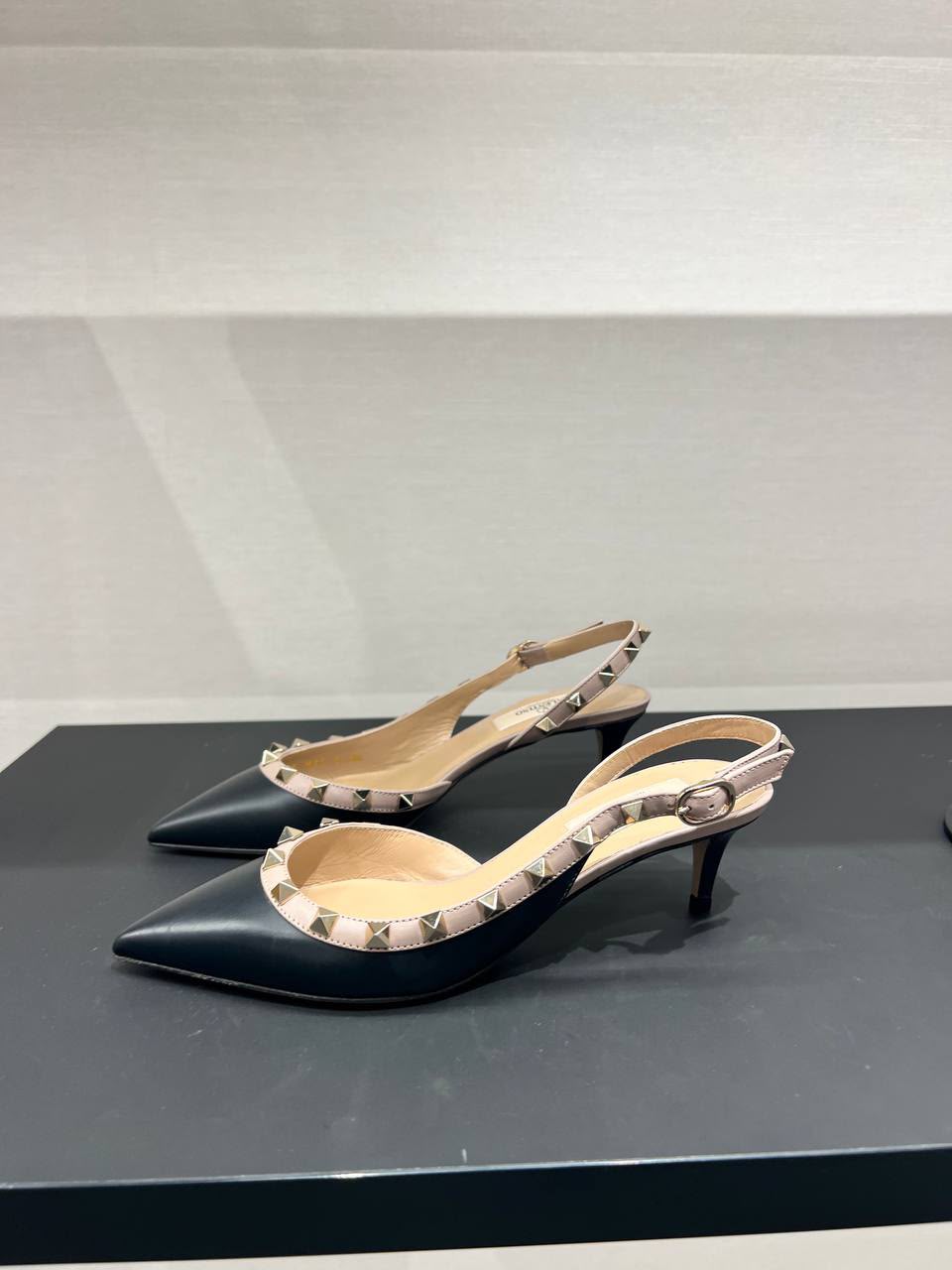 Rockstud Slingback Pump
