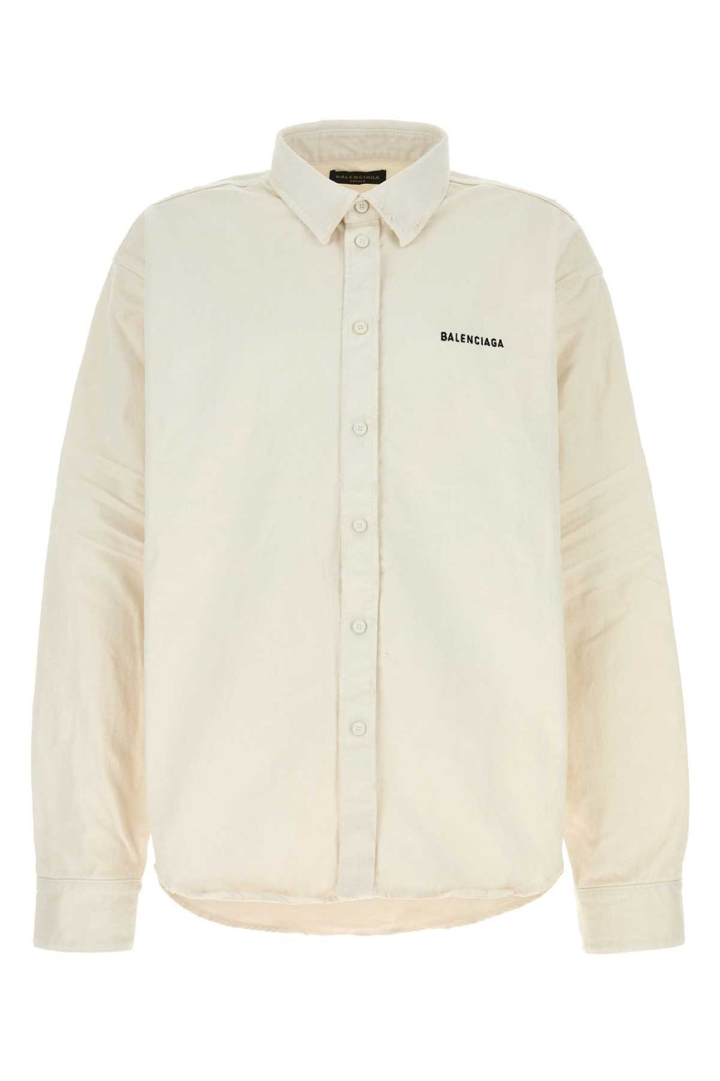 BALENCIAGA LARGE FIT SHIRT L/S For UNISEX Exterior: 100% Cotton