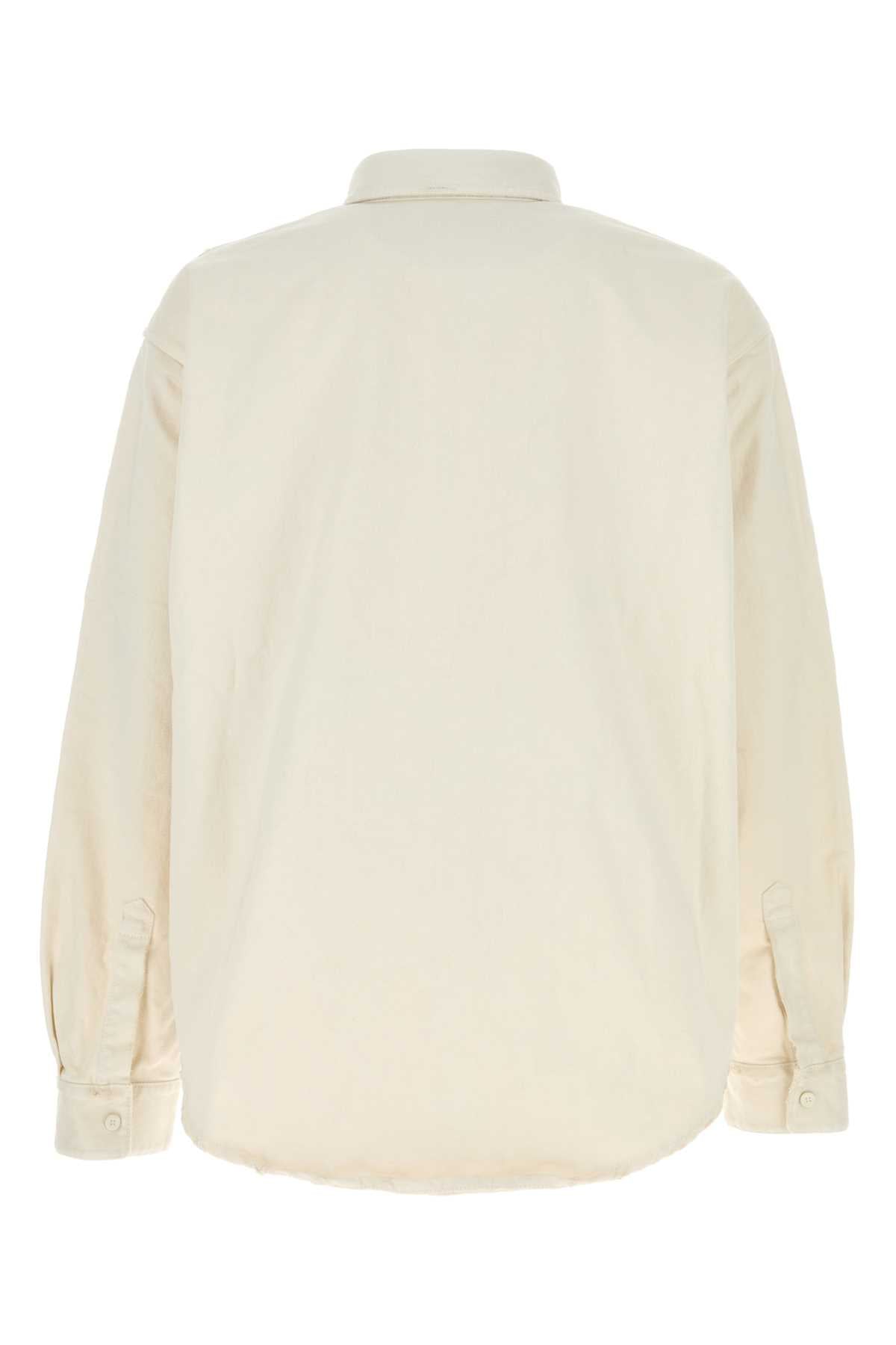 BALENCIAGA LARGE FIT SHIRT L/S For UNISEX Exterior: 100% Cotton