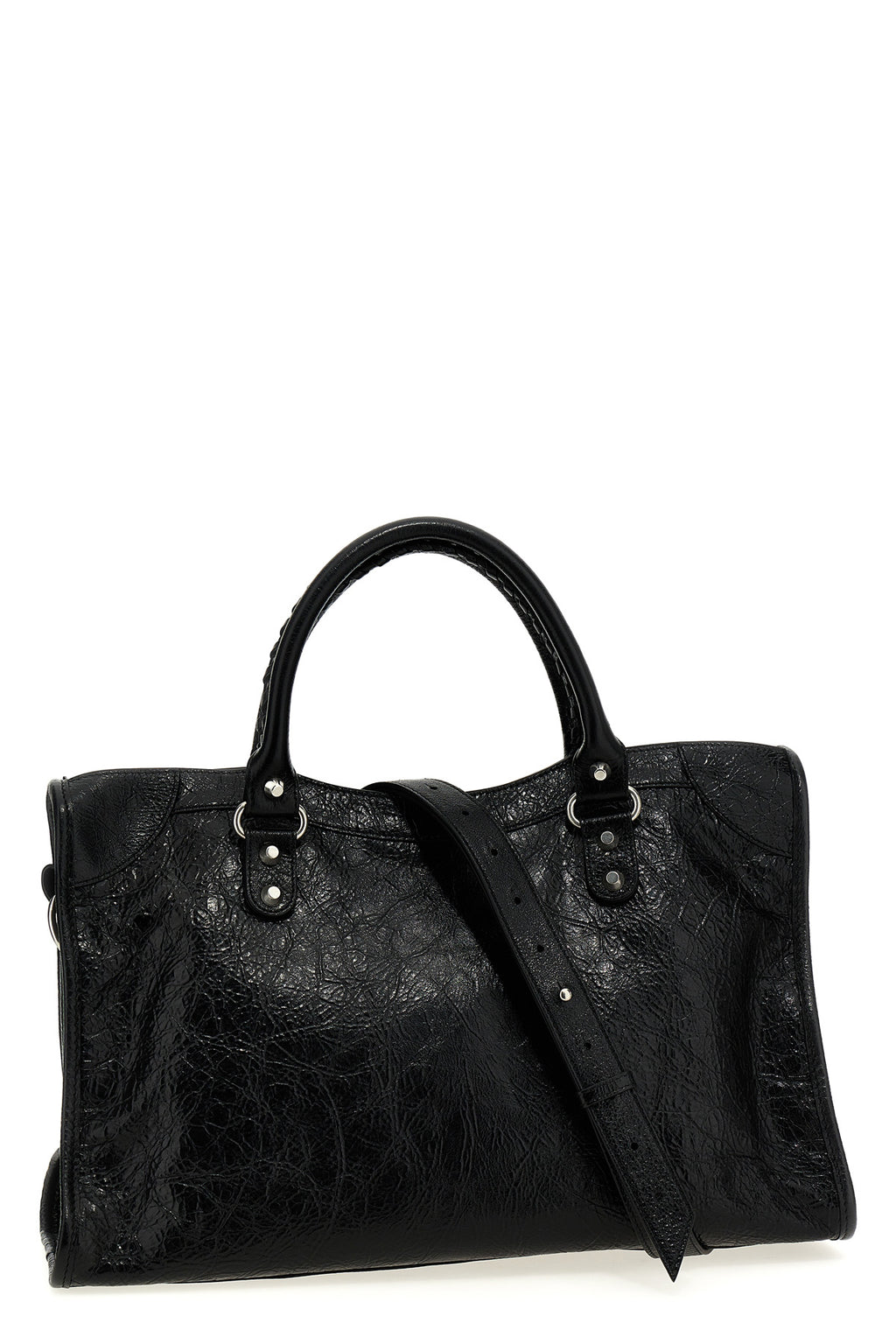 BALENCIAGA 'Le City Bag M' Hand Bag For Women 100% lamb leather (Ovis Aries)