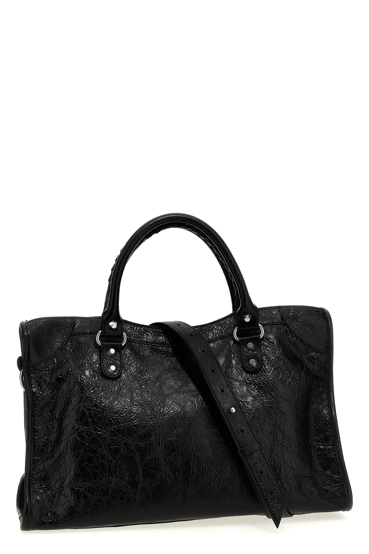 BALENCIAGA 'Le City Bag M' Hand Bag For Women 100% lamb leather (Ovis Aries)