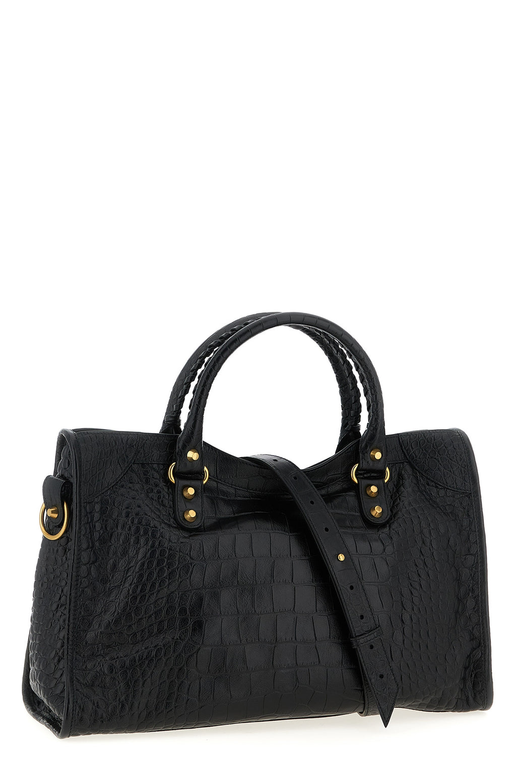 BALENCIAGA 'Le City Bag M' handbag For Women 100% calfskin leather (Bos Taurus)