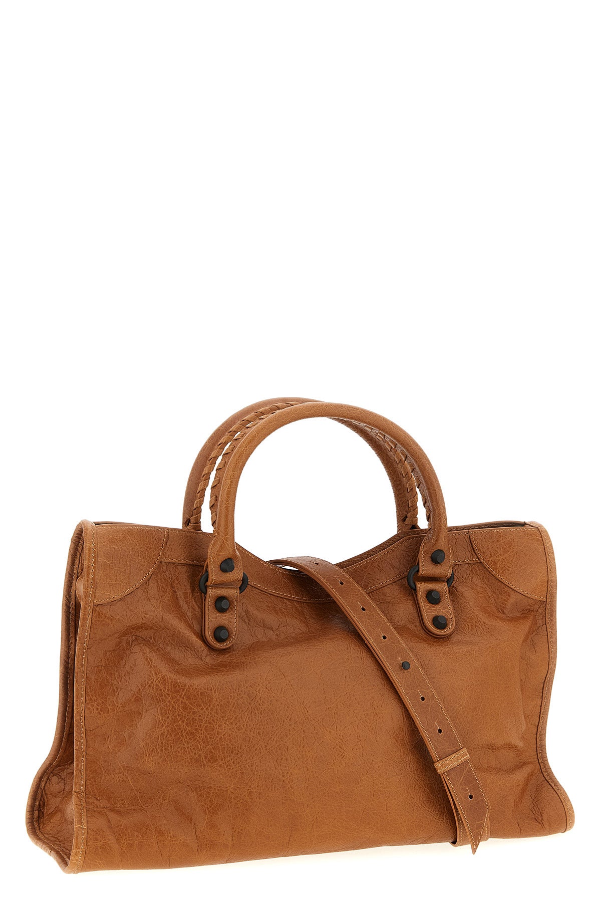 BALENCIAGA 'Le City Bag M' handbag For Women 100% lamb leather (Ovis Aries)