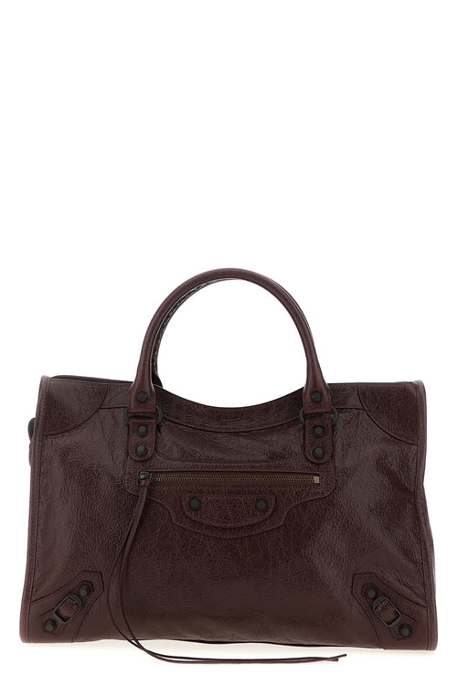 BALENCIAGA 'Le City Bag M' handbag For Women 100% lamb leather (Ovis Aries)
