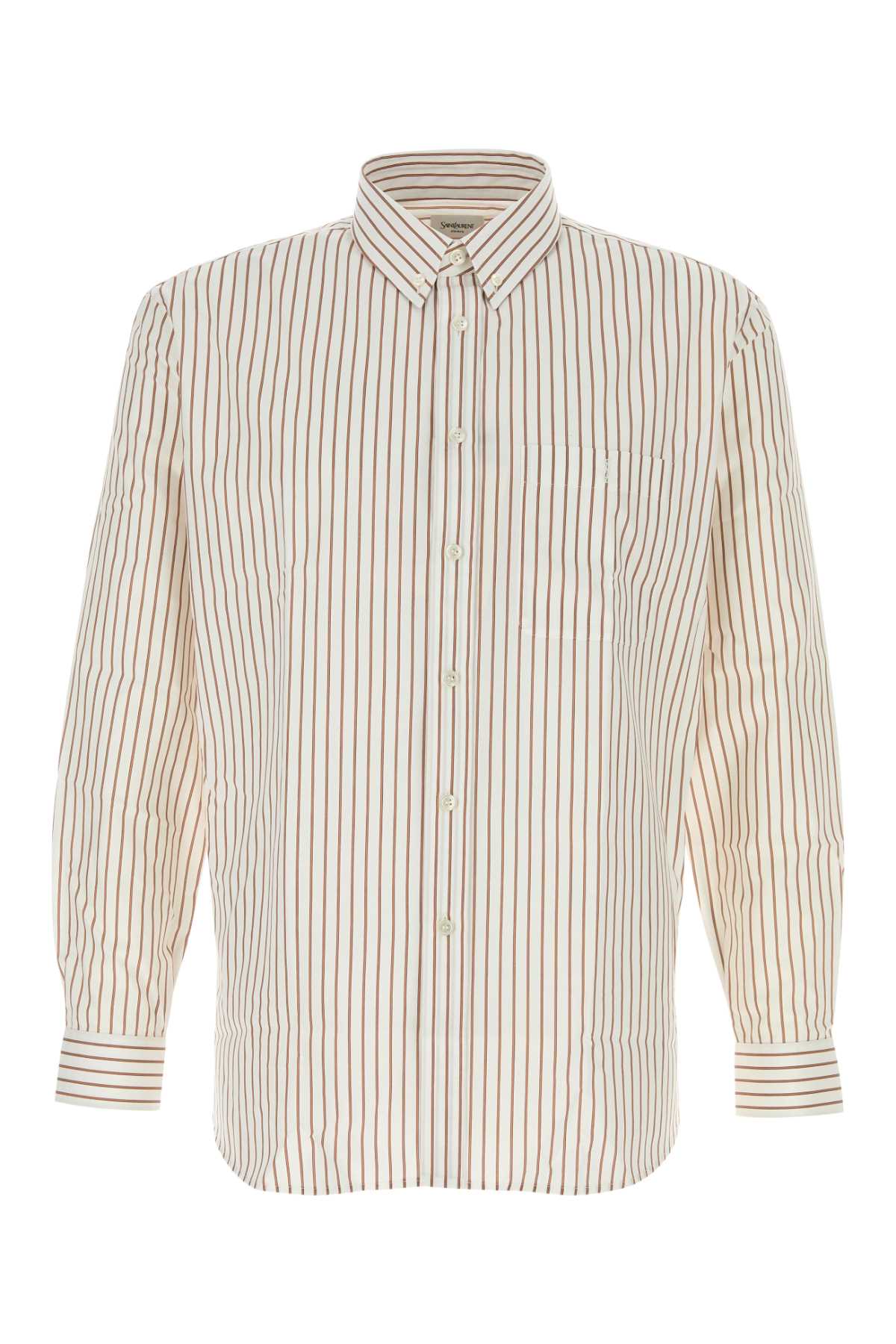 SAINT LAURENT CHEMISE COL For Men Exterior: 100% Cotton