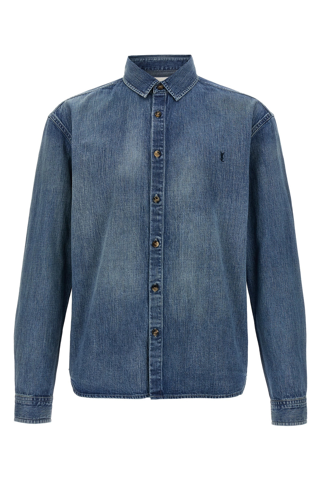SAINT LAURENT Cassandre shirt For Men 100% cotton