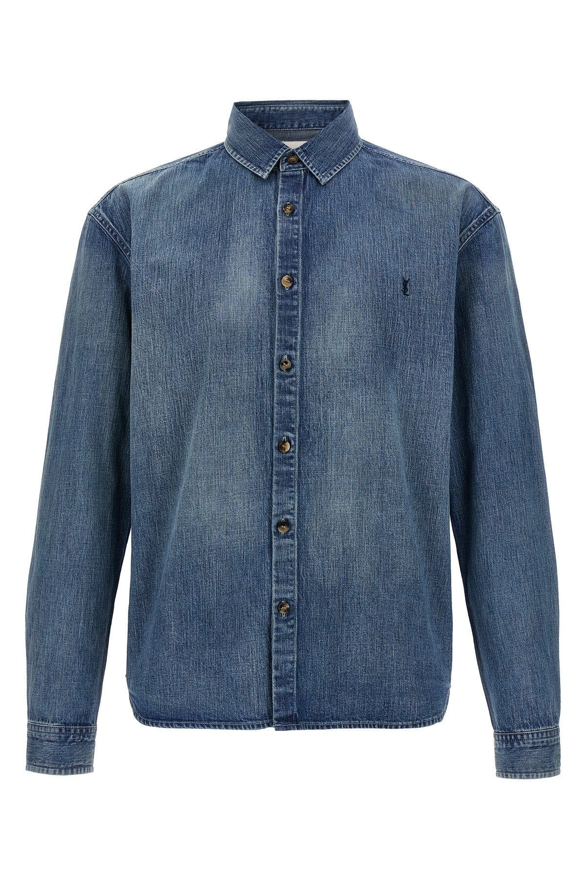 SAINT LAURENT Cassandre shirt For Men 100% cotton