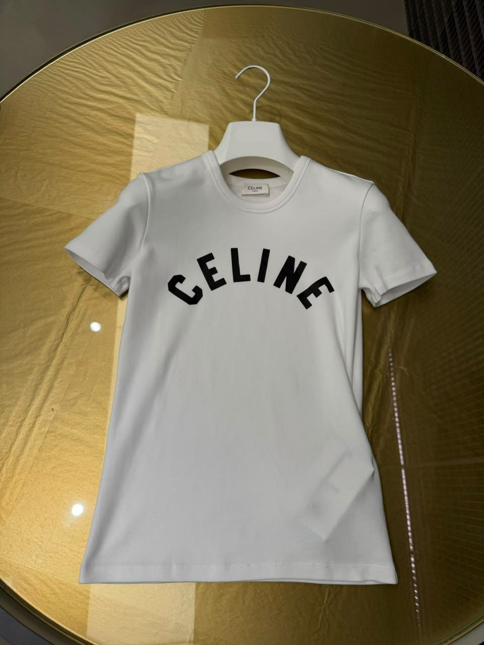 Loose T-Shirt in Cotton Jersey with Print