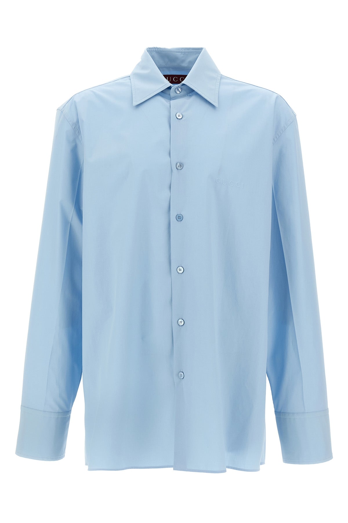 gucci Embossed logo shirt