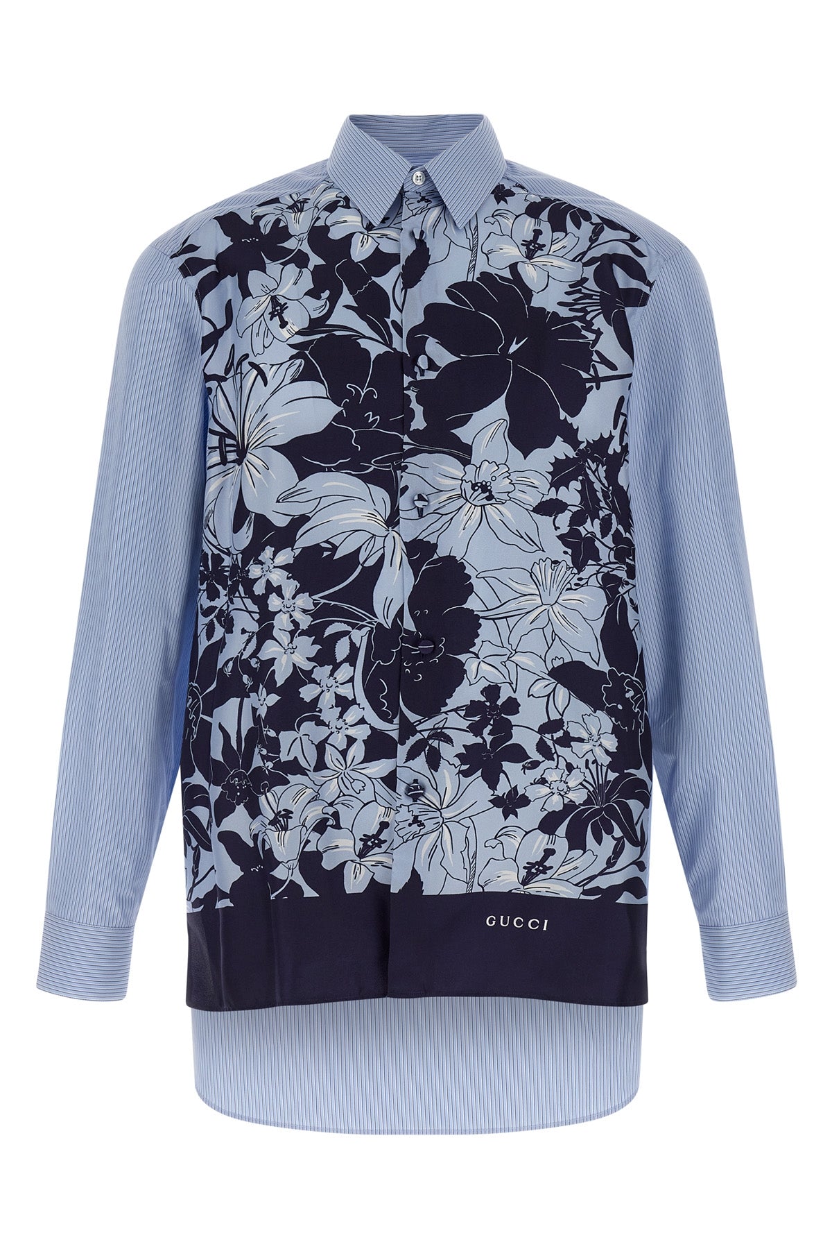gucci Floral silk shirt