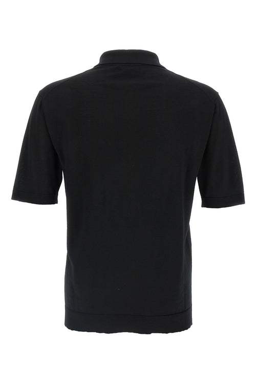 GUCCI 'Intarsio Gucci' polo shirt For Men 100% wool