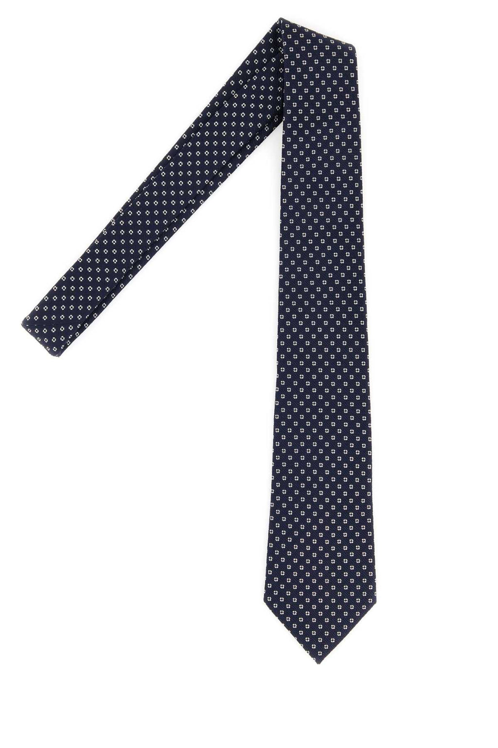 SAINT LAURENT CRAVATE MINI MOTIFS For Men Exterior: 100% Silk Lining: 100% Silk