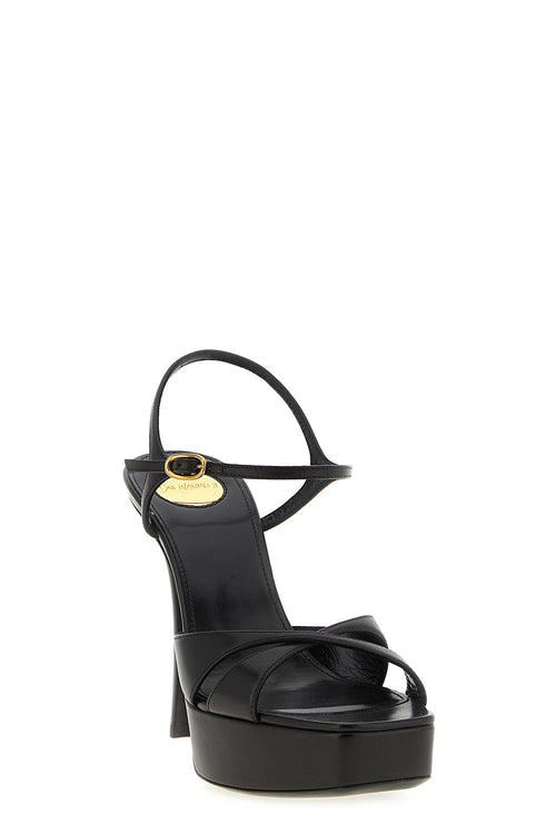 SAINT LAURENT 'Debbie' sandals For Women 100% lamb leather (Ovis Aries)