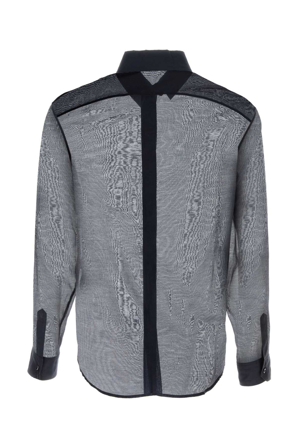 SAINT LAURENT CHEMISE S66M For Men Exterior: 66% Cotton 34% Silk