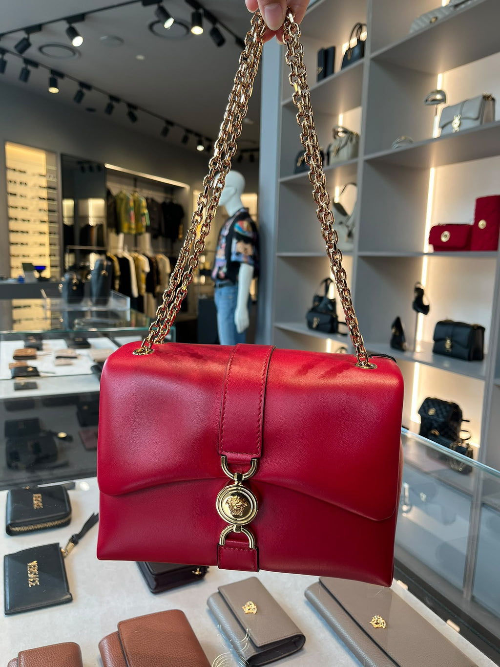 Greca Goddess Shoulder Bag