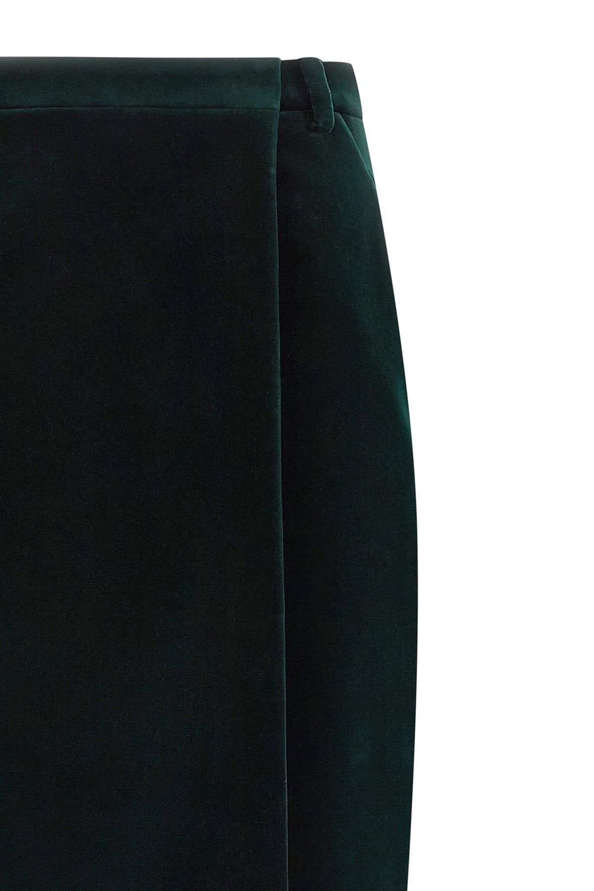 SAINT LAURENT Velvet skirt For Women 100% cotton