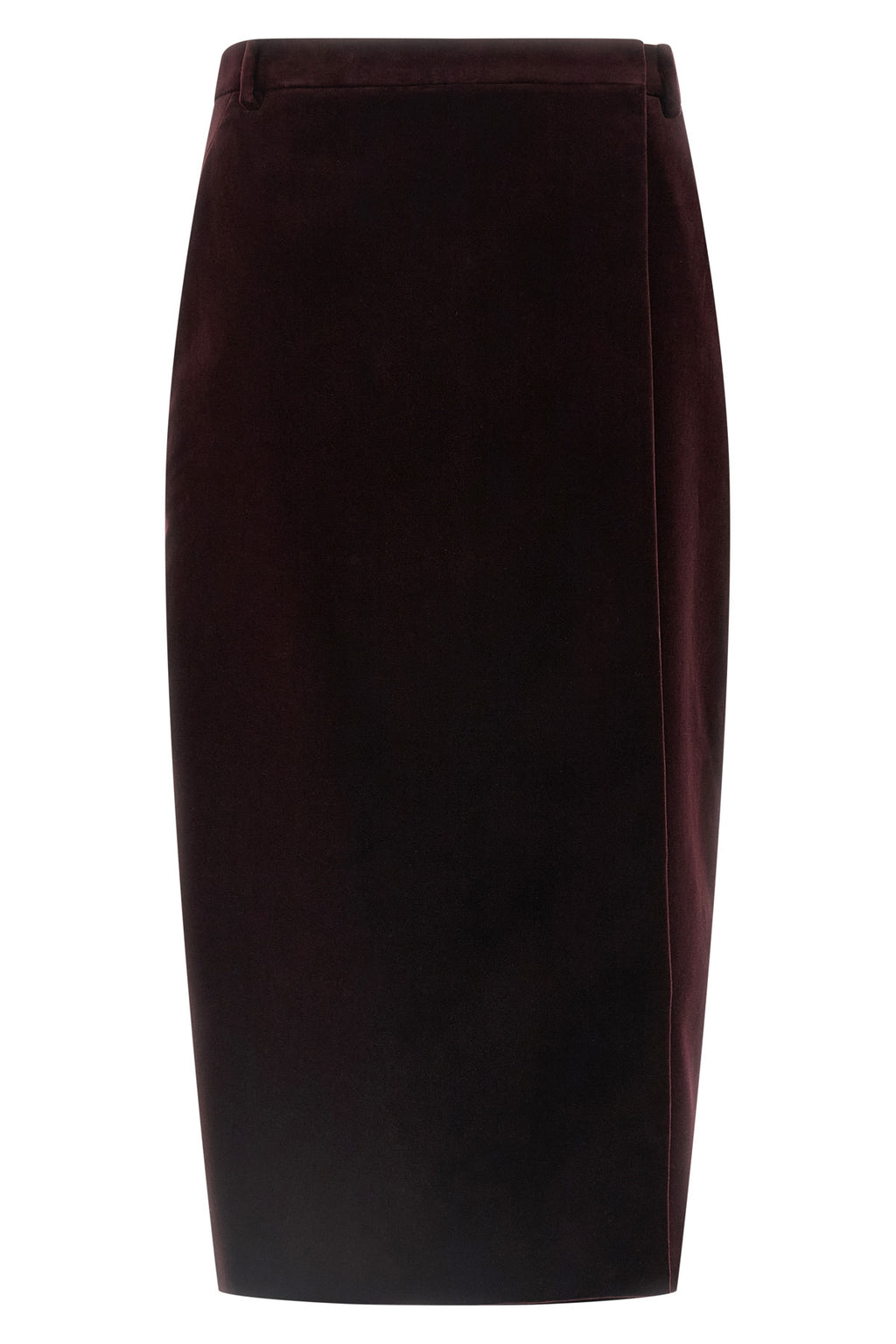 SAINT LAURENT Velvet skirt For Women 100% cotton
