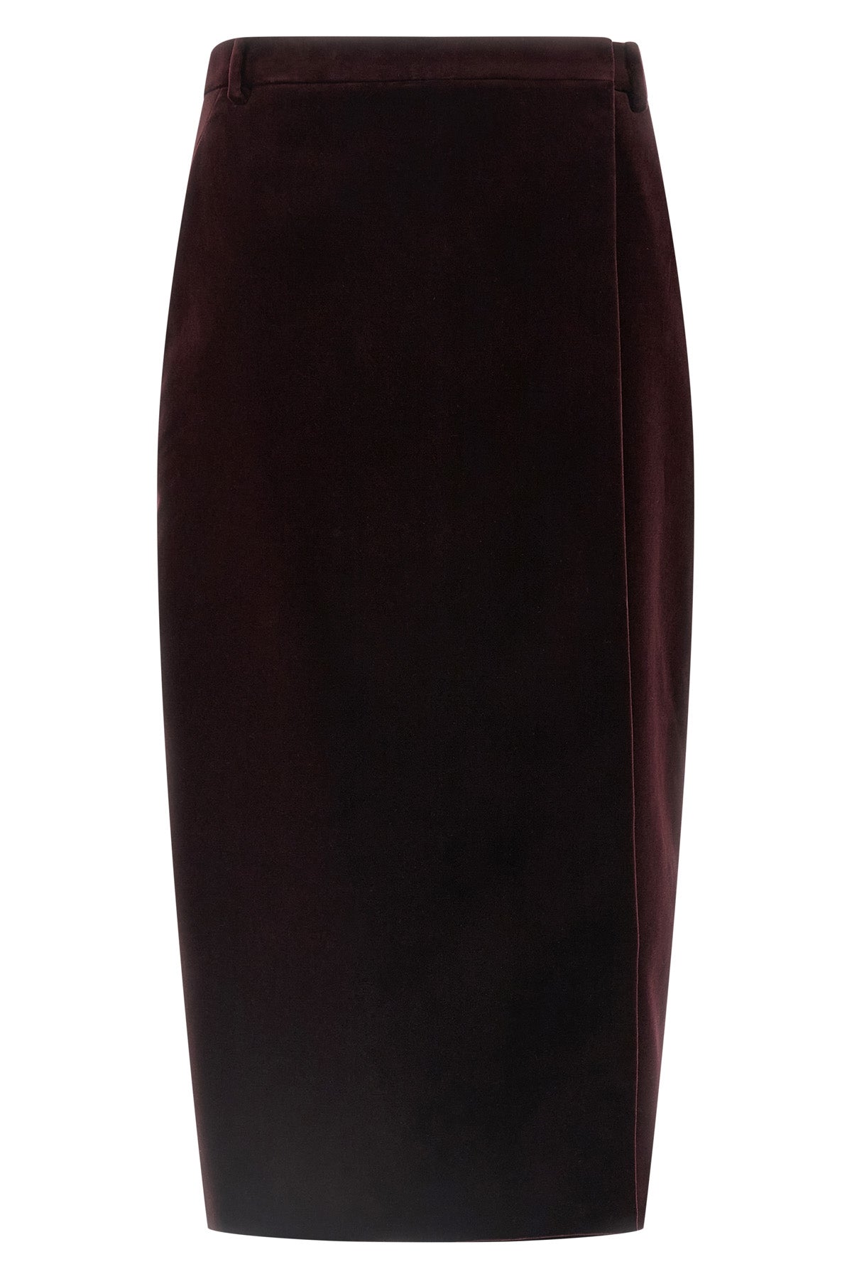 SAINT LAURENT Velvet skirt For Women 100% cotton
