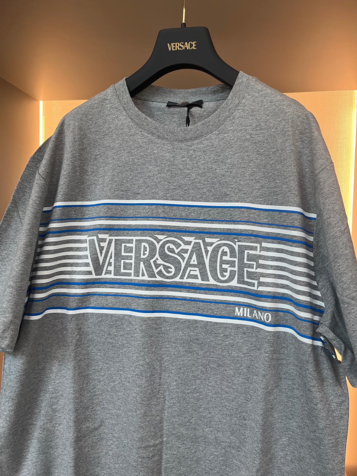 Milano Logo Striped T-Shirt