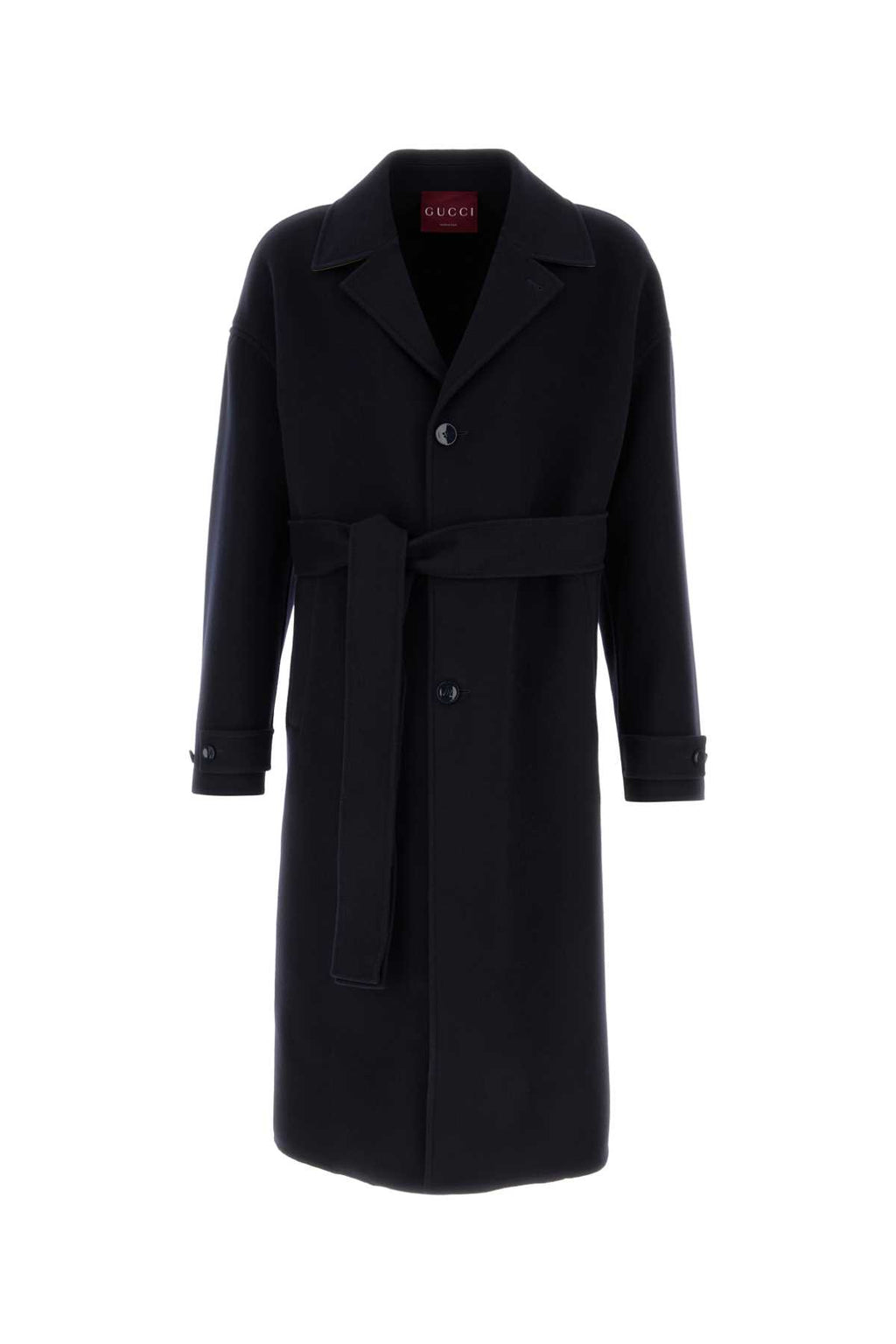 GUCCI SPW COAT WOOL-CASHMERE DOUBLE For Men Exterior: 95% Wool 5% Cashmere