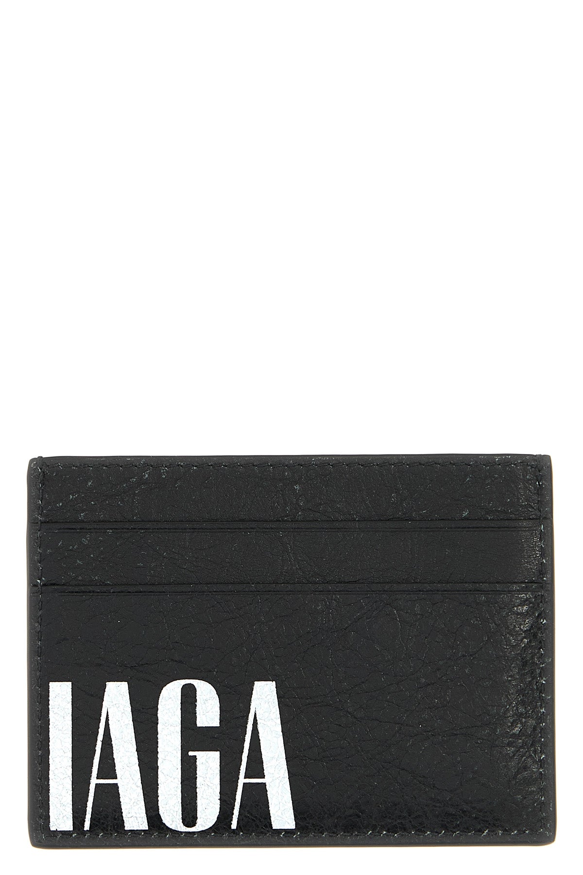 BALENCIAGA 'Editor' card holder For Men 100% lamb leather (Ovis Aries)