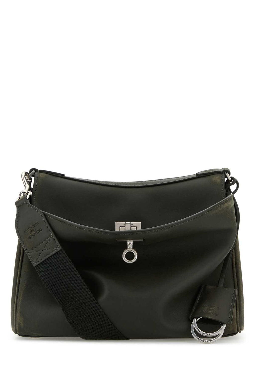BALENCIAGA RODEO MESSENGER S For Men Exterior: 100% Leather Lining: 100% Leather Finishing: Silver metal
