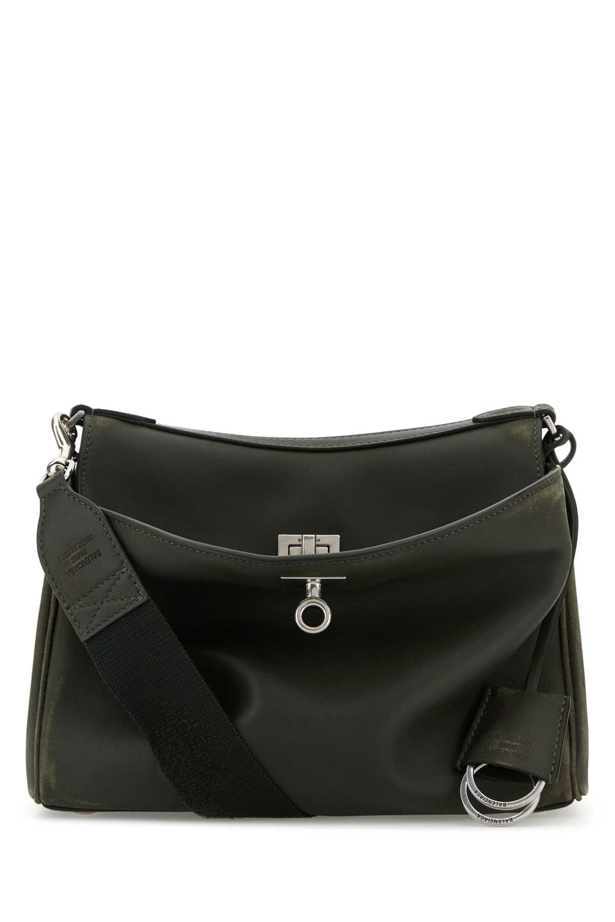 BALENCIAGA RODEO MESSENGER S For Men Exterior: 100% Leather Lining: 100% Leather Finishing: Silver metal