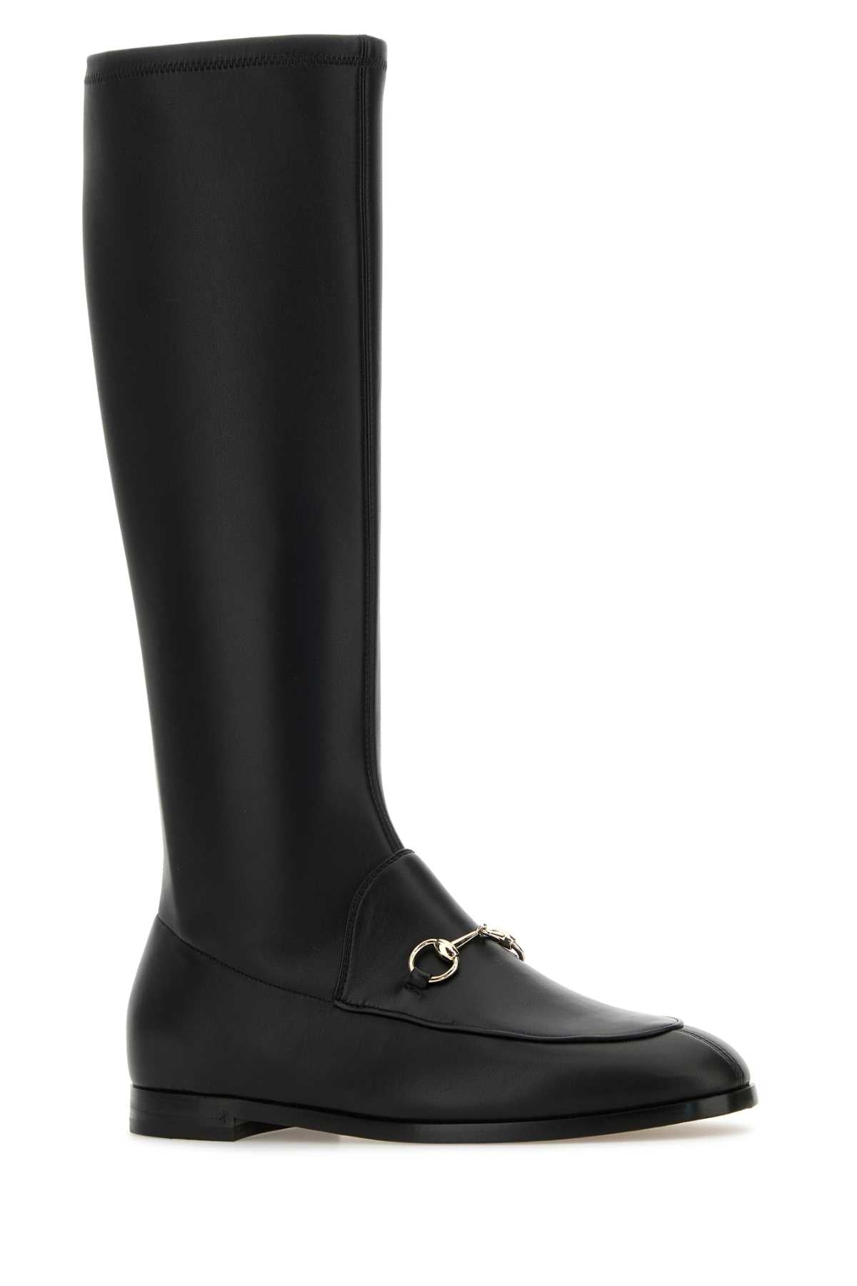 GUCCI W JORDAAN BOOT NAPPA W/HB For Women Exterior: 100% Leather Interior: 100% Leather Sole: Leather