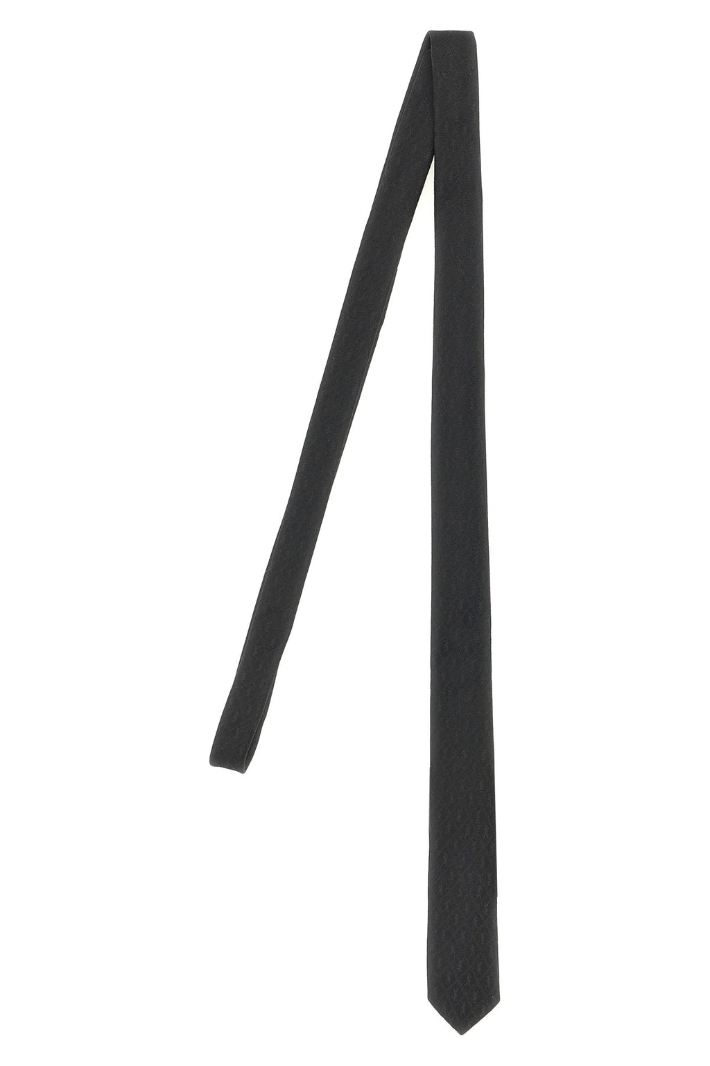 SAINT LAURENT 'Monogram Y' tie For Men 100% silk
