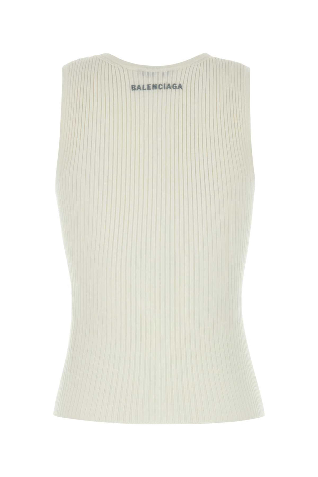 BALENCIAGA TANK TOP For Women Exterior: 90% Wool 8% Nylon 2% Elastane