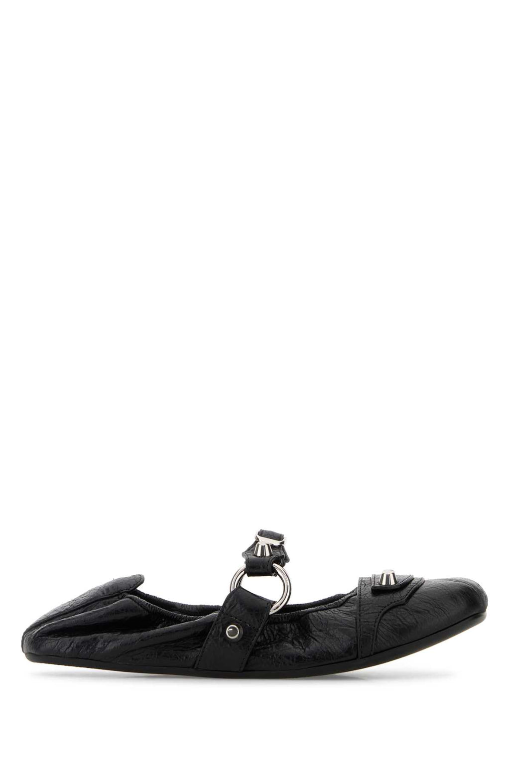 BALENCIAGA CITY FLAT L005 For Women Exterior: 100% Lamb Interior: 100% Leather Sole: Rubber