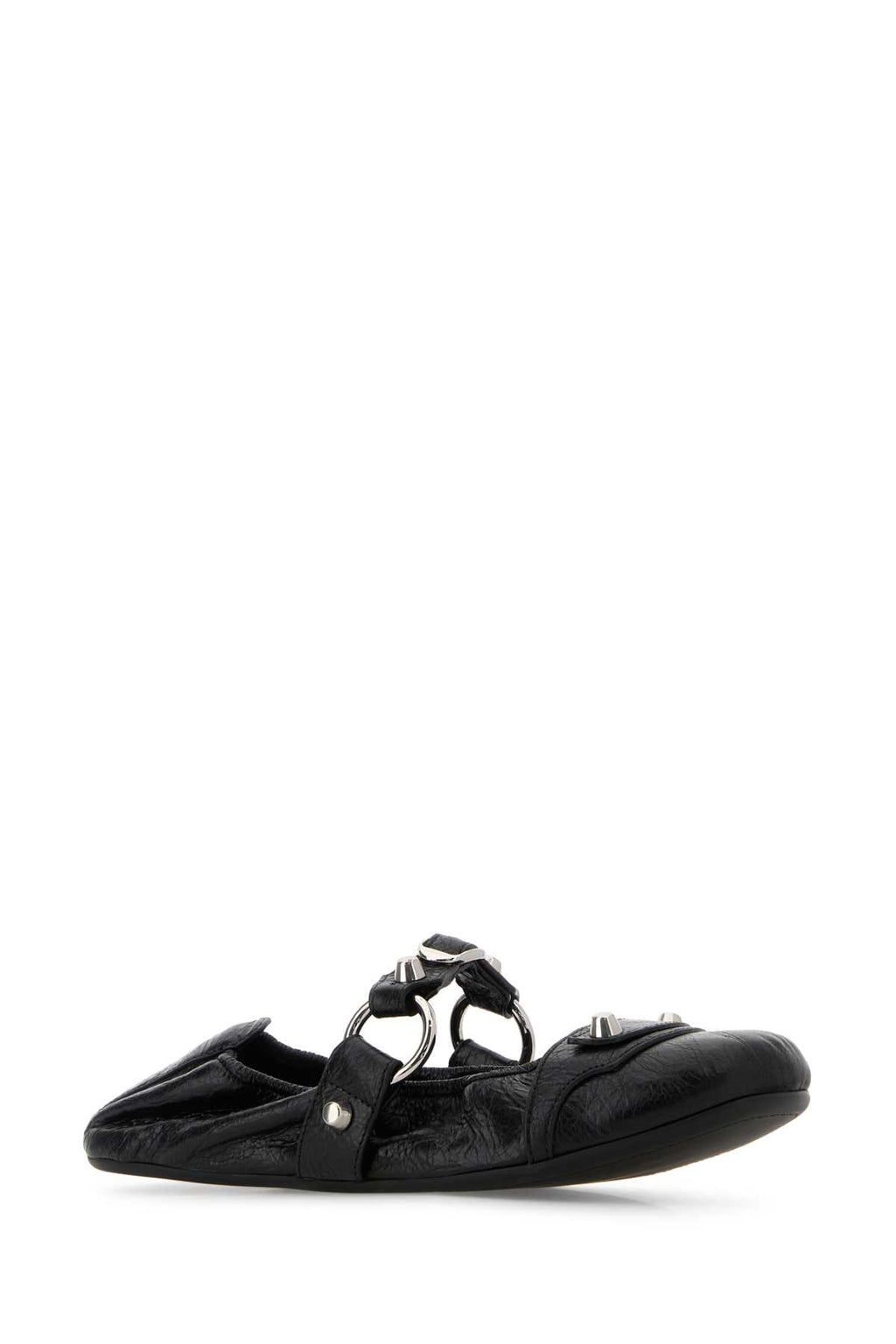 BALENCIAGA CITY FLAT L005 For Women Exterior: 100% Lamb Interior: 100% Leather Sole: Rubber