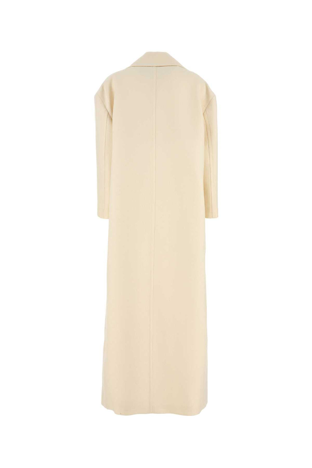 GUCCI COAT CREPE WOOL SLK GG_PETITE For Women Exterior: 85% Wool 15% Silk