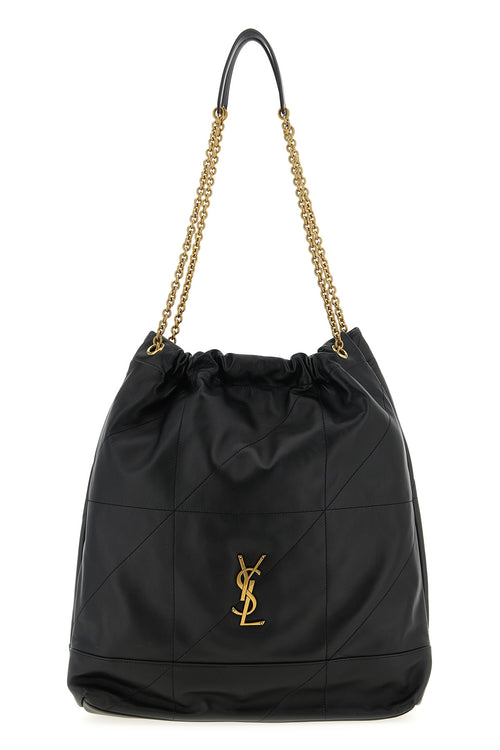 SAINT LAURENT 'Jamie' large shoulder bag For Women 100% lamb leather (Ovis Aries)