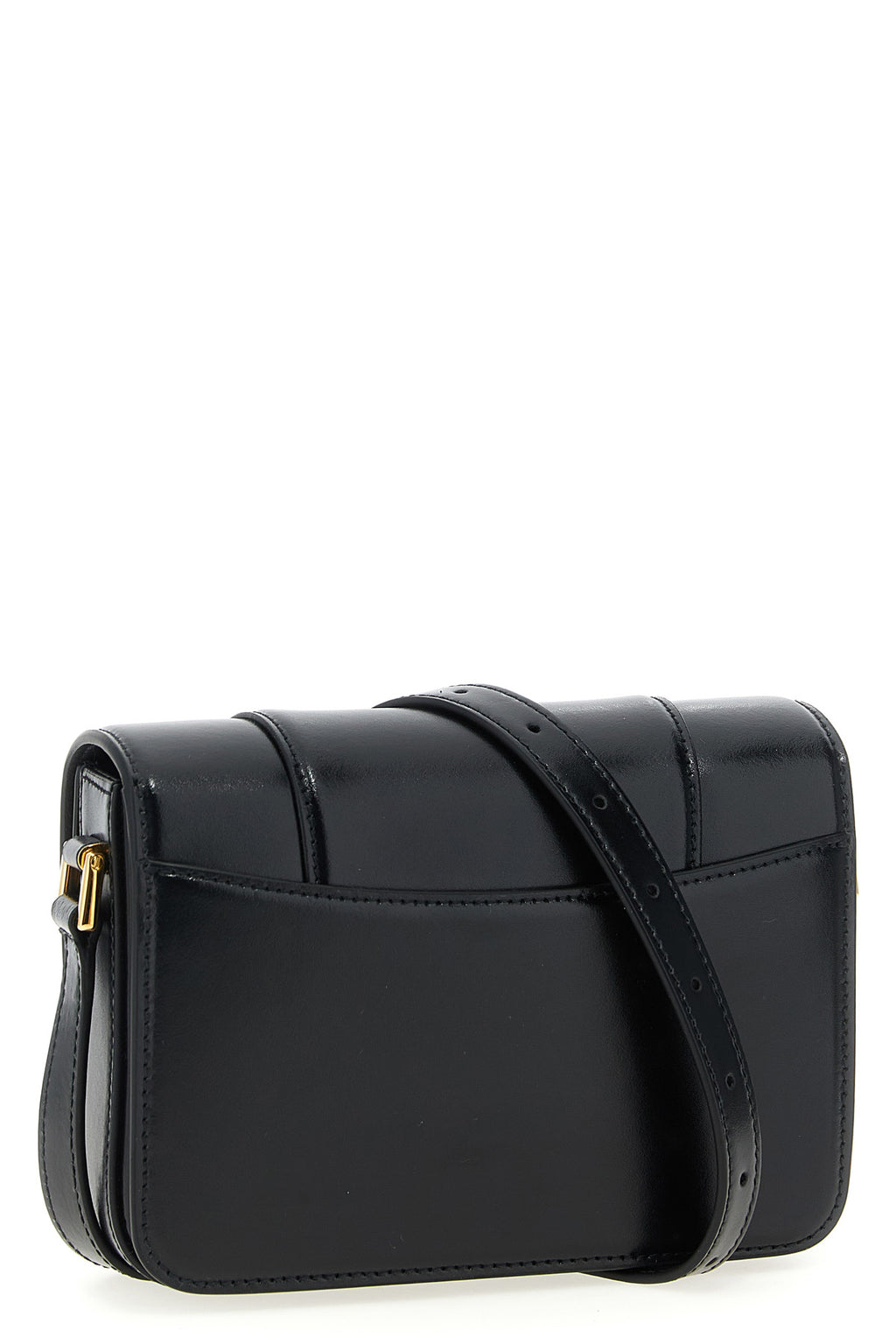 BALENCIAGA 'Flap Hourglass' small crossbody bag For Women 100% calfskin leather (Bos Taurus)