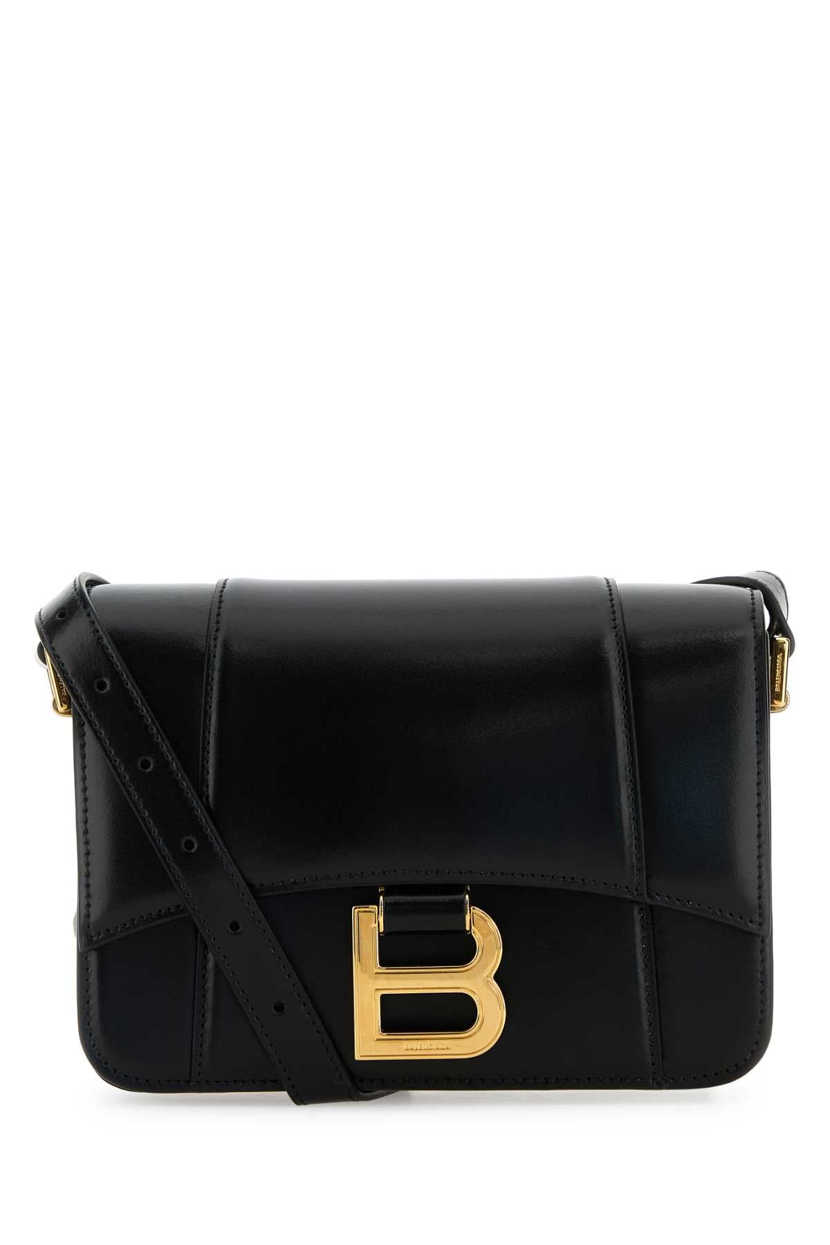 BALENCIAGA HOURGLASS FLAP BAG S For Women Exterior: 100% Calf Lining: 100% Lamb Finishing: Golden metal