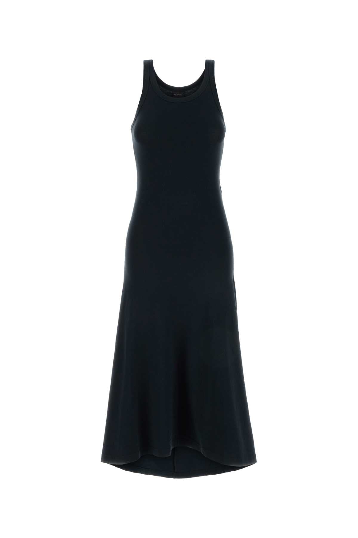 BALENCIAGA TWISTED STRAPS DRESS For Women Exterior: 94% Cotton 6% Elastane