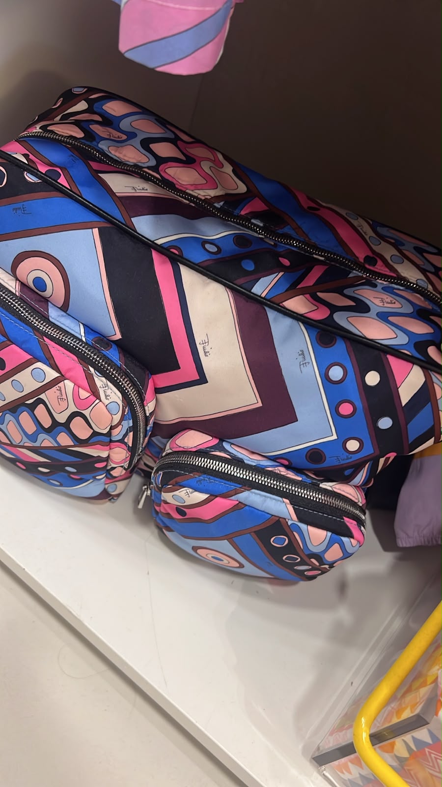 Printed Nylon Backpack