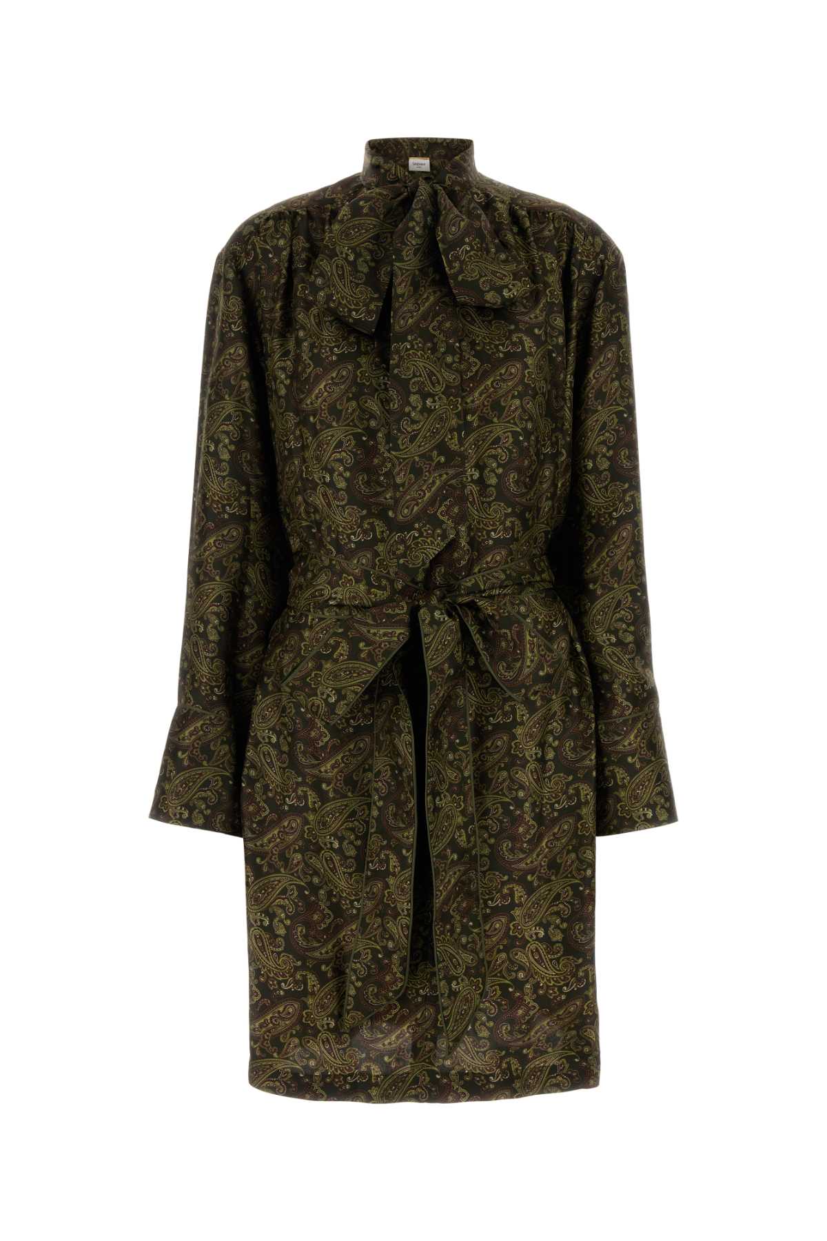SAINT LAURENT abiti For Women Exterior: 100% Silk