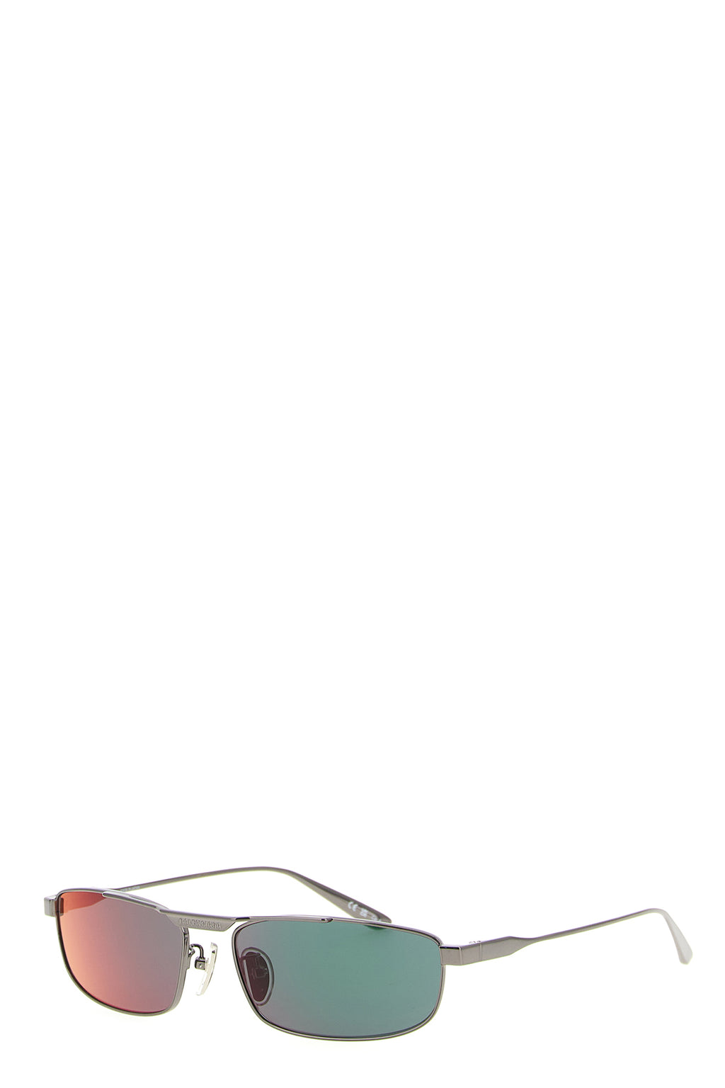 BALENCIAGA 'Tag 3.0 Rectangle' sunglasses For Women 100% steel