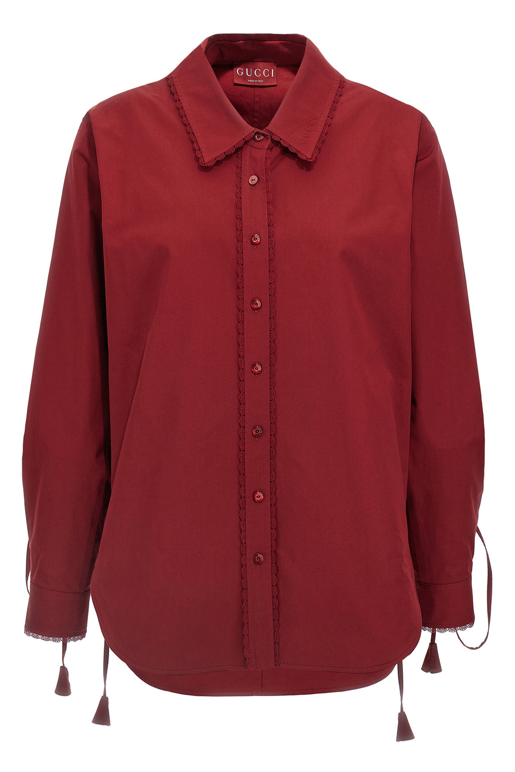 GUCCI Lacing shirt For Women 100% cotton