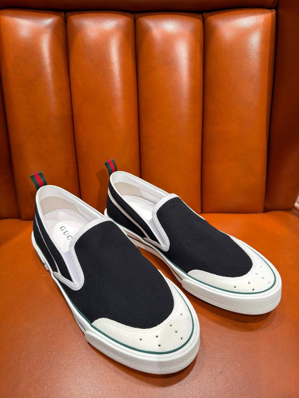 Slip-On Sneaker with Web Detail