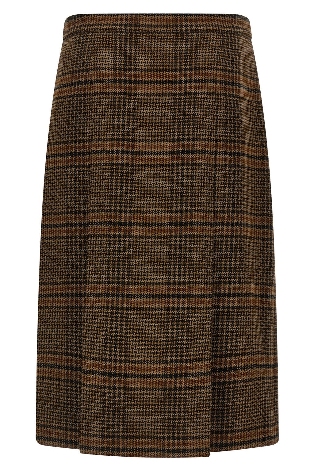 SAINT LAURENT Prince of Wales skirt For Women 100% wool