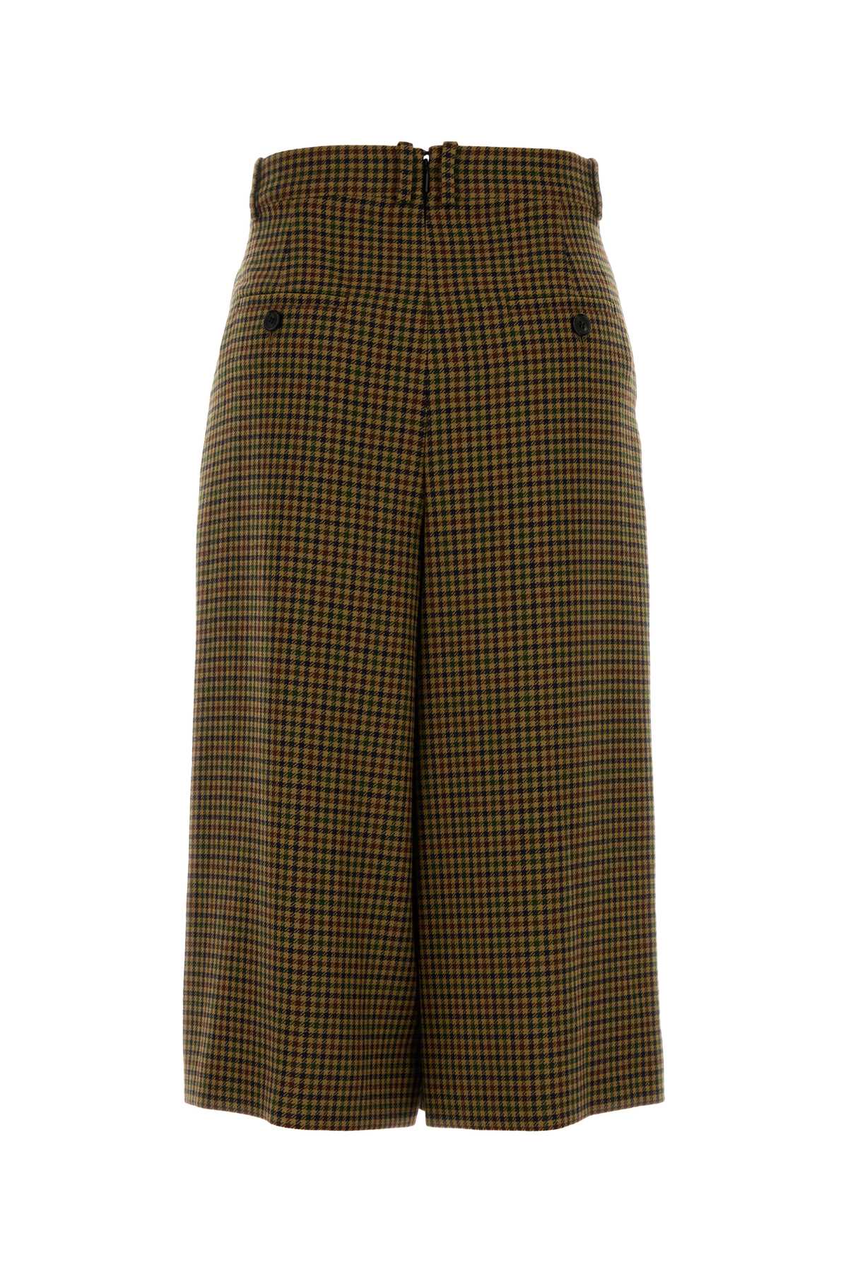 SAINT LAURENT PANTALON For Women Exterior: 100% Wool Lining: 100% Silk