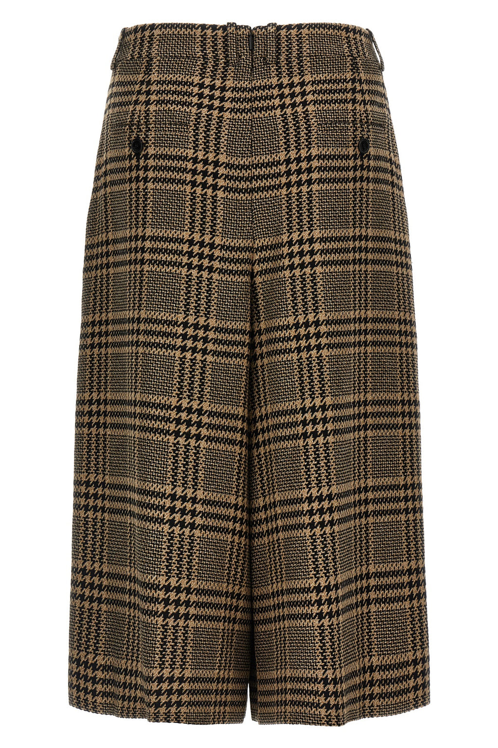 SAINT LAURENT Prince of Wales skirt For Women 100% silk