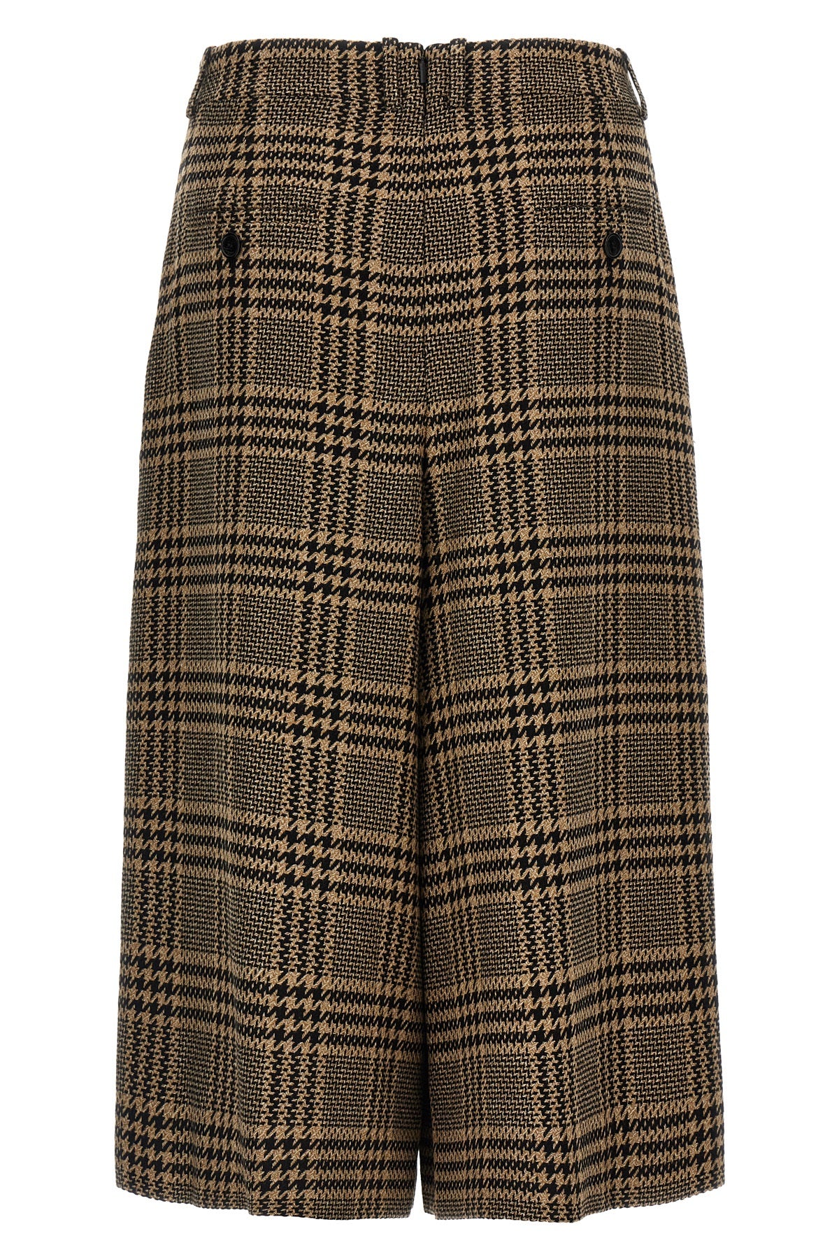 SAINT LAURENT Prince of Wales skirt For Women 100% silk