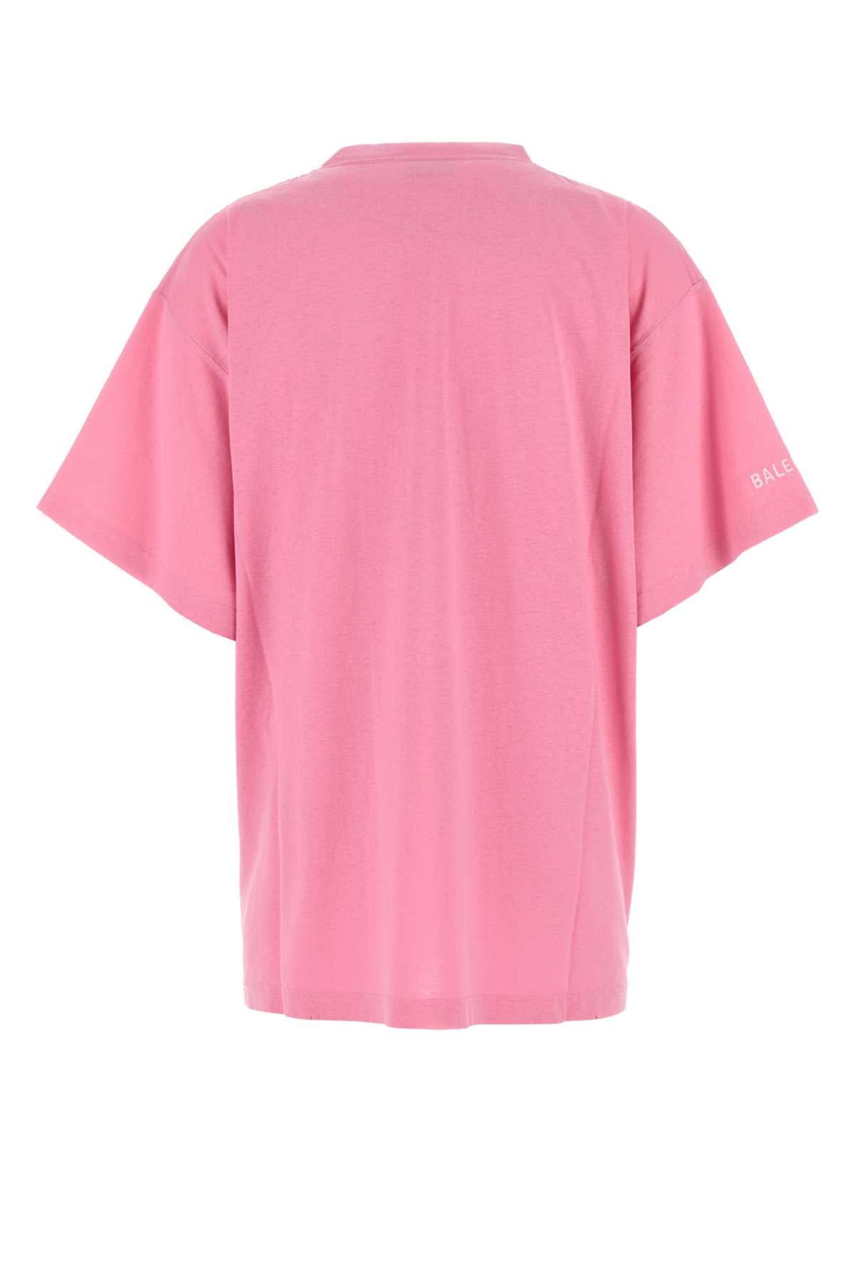 BALENCIAGA Oversized T-Shirt For Women Exterior: 100% Cotton